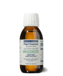 Wiley's Finest CatchFree Omega-3, omega-3 vegetale liquido da 125 ml con DHA da alghe.